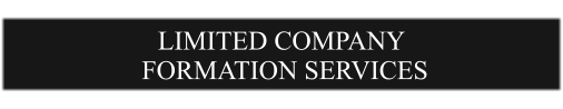LIMITED COMPANY  FORMATION SERVICES